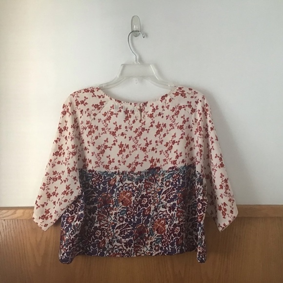 House of Harlow 1960 Ava Floral Boxy Crop Top - Picture 9 of 12